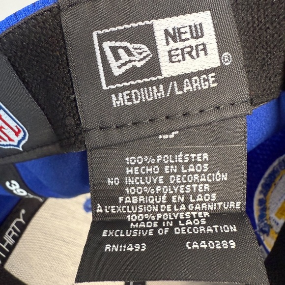 new era 39thirty m/l Los Angeles Rams Hat blue and yellow - Picture 7 of 7